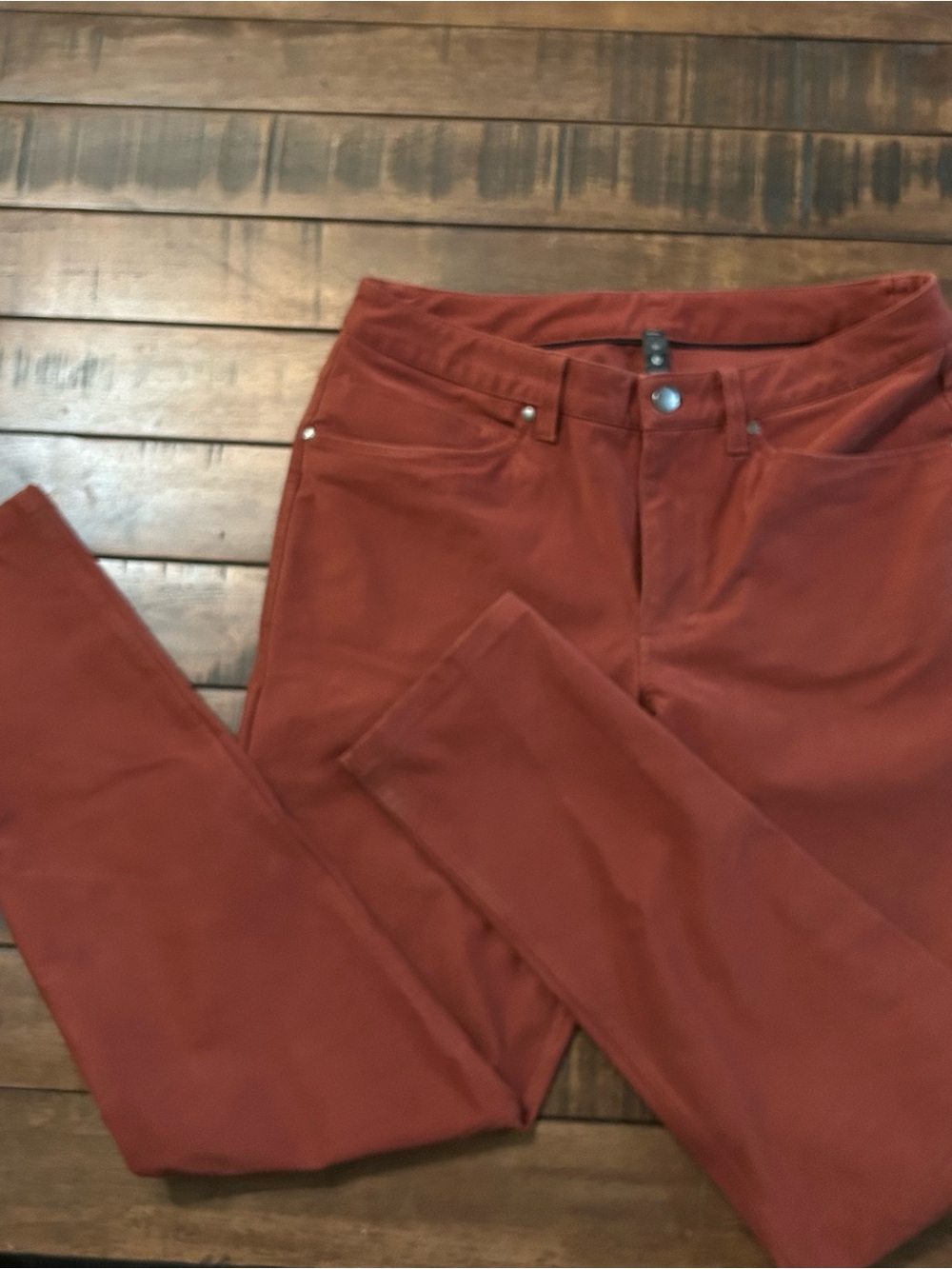 lululemon athletica Rust Red Chinos